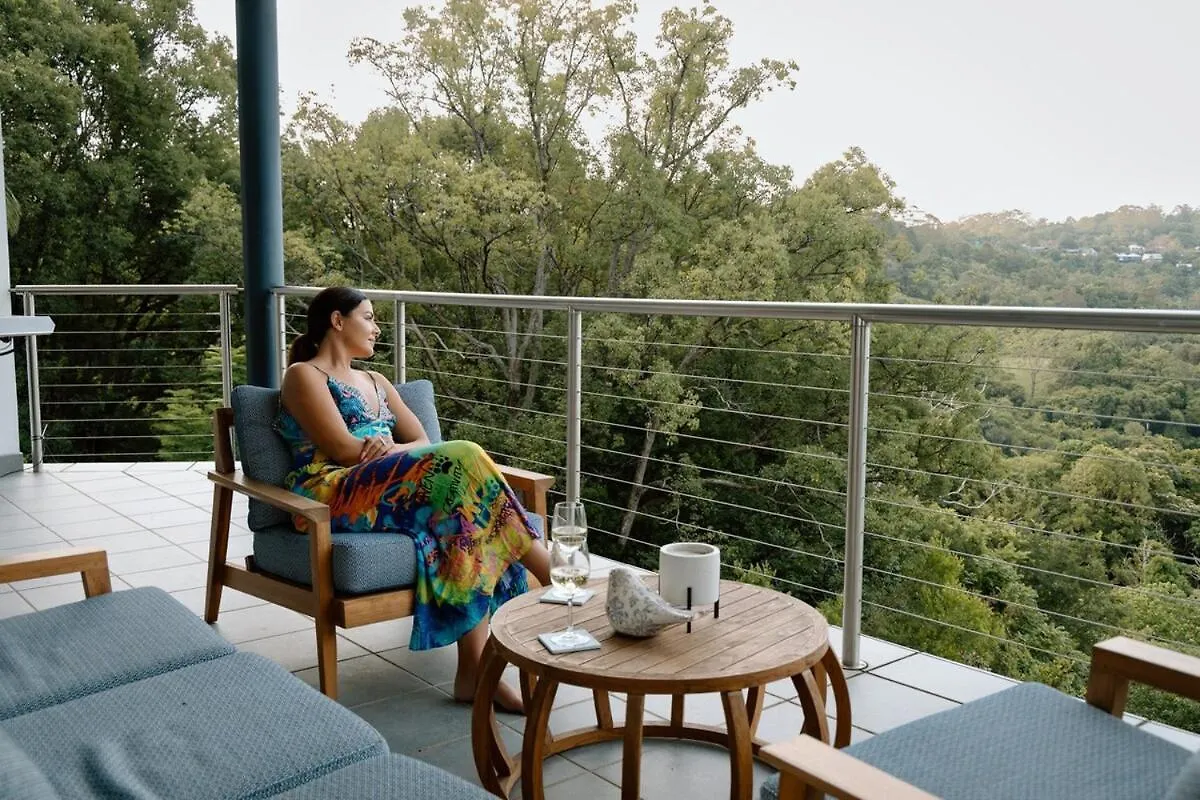 Luxury Hilltop Hideaway Private Outdoor Bath Stunning Hinterland Views 梅普尔顿 度假居