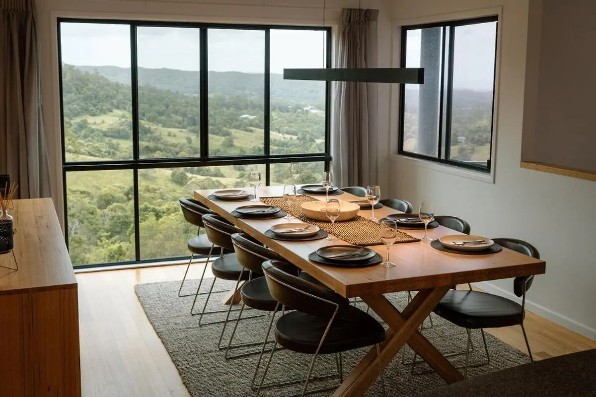 Luxury Hilltop Hideaway Private Outdoor Bath Stunning Hinterland Views 梅普尔顿 0*,  澳大利亚